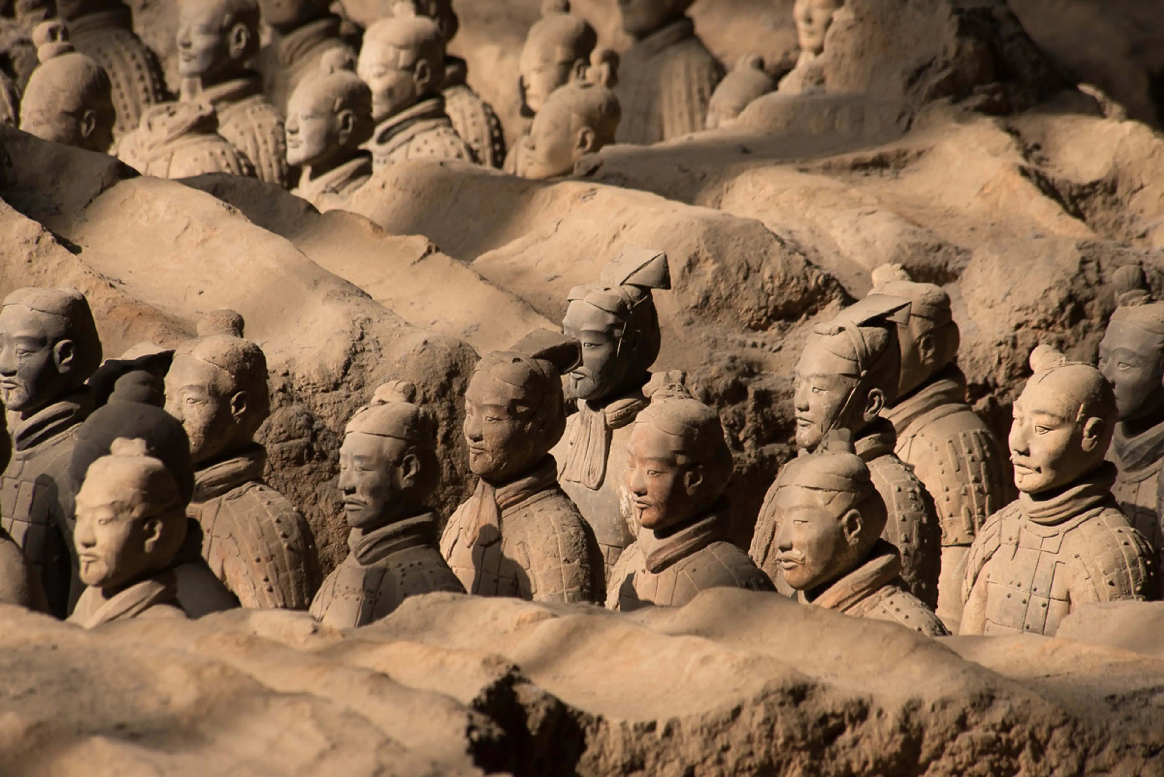 Terracotta warriors at Xi'an