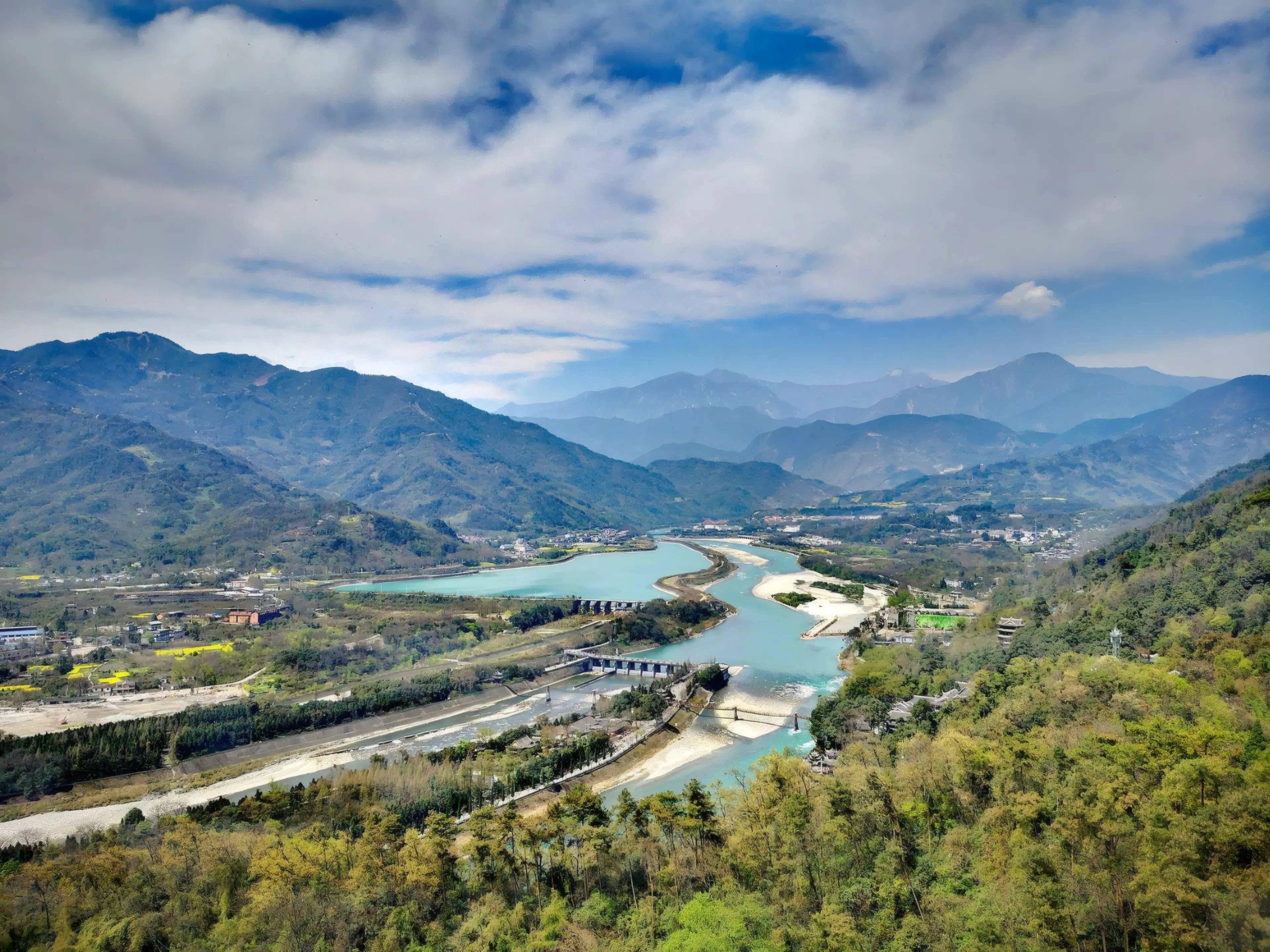 Dujiangyan Blue Sky