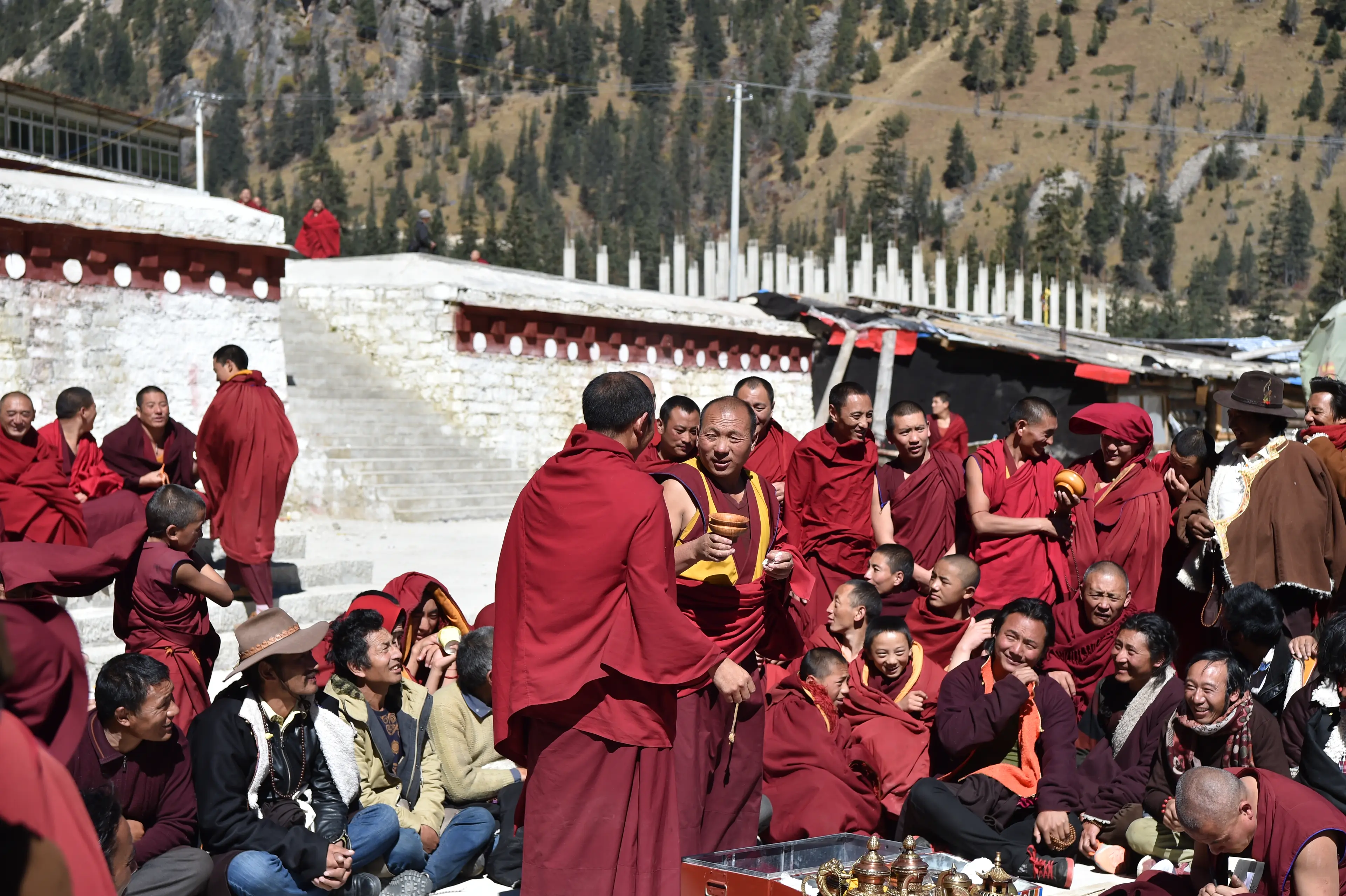 Tibetan monastery at Litang (3)