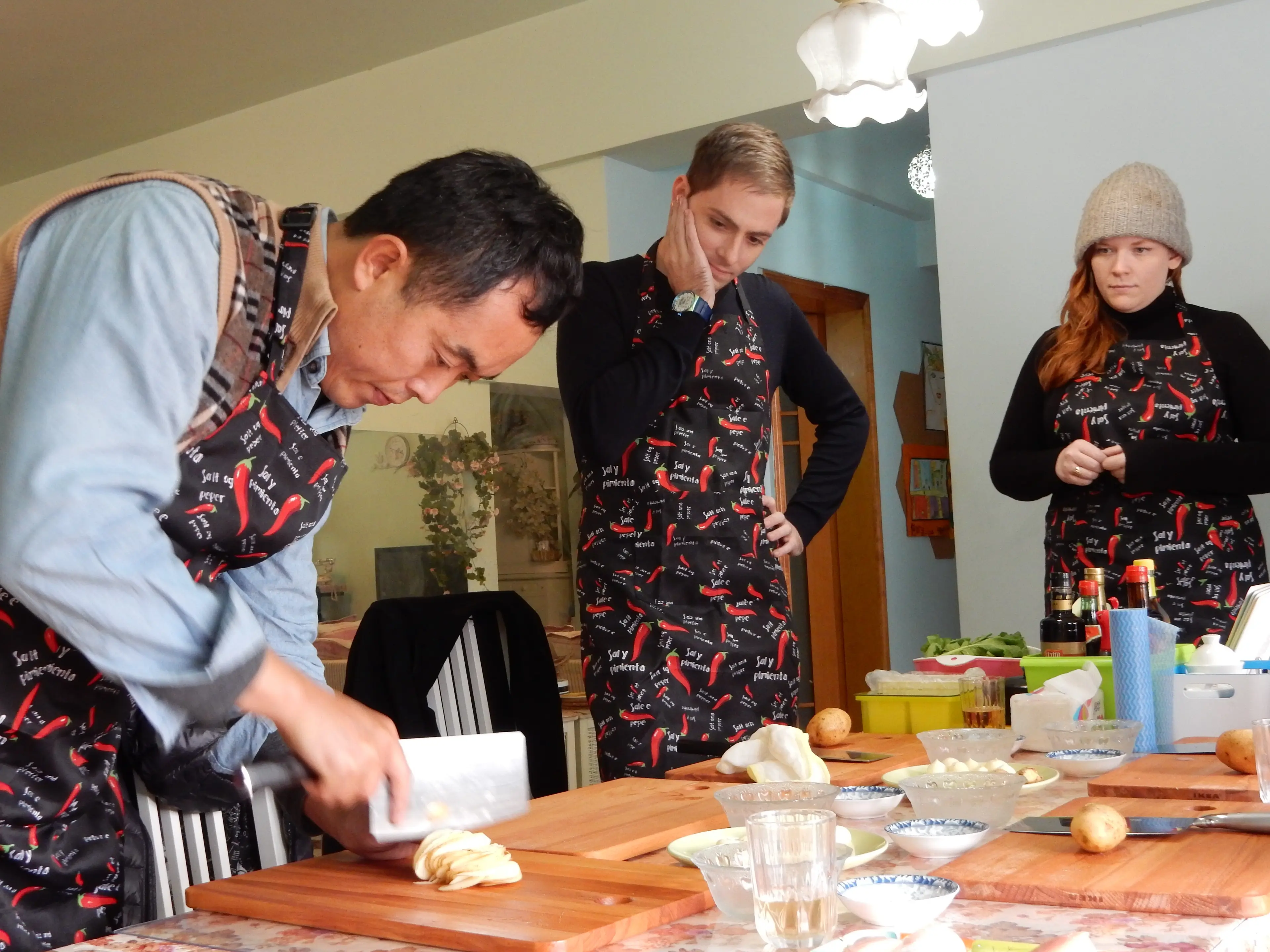 Sichuan cooking class at Chengdu