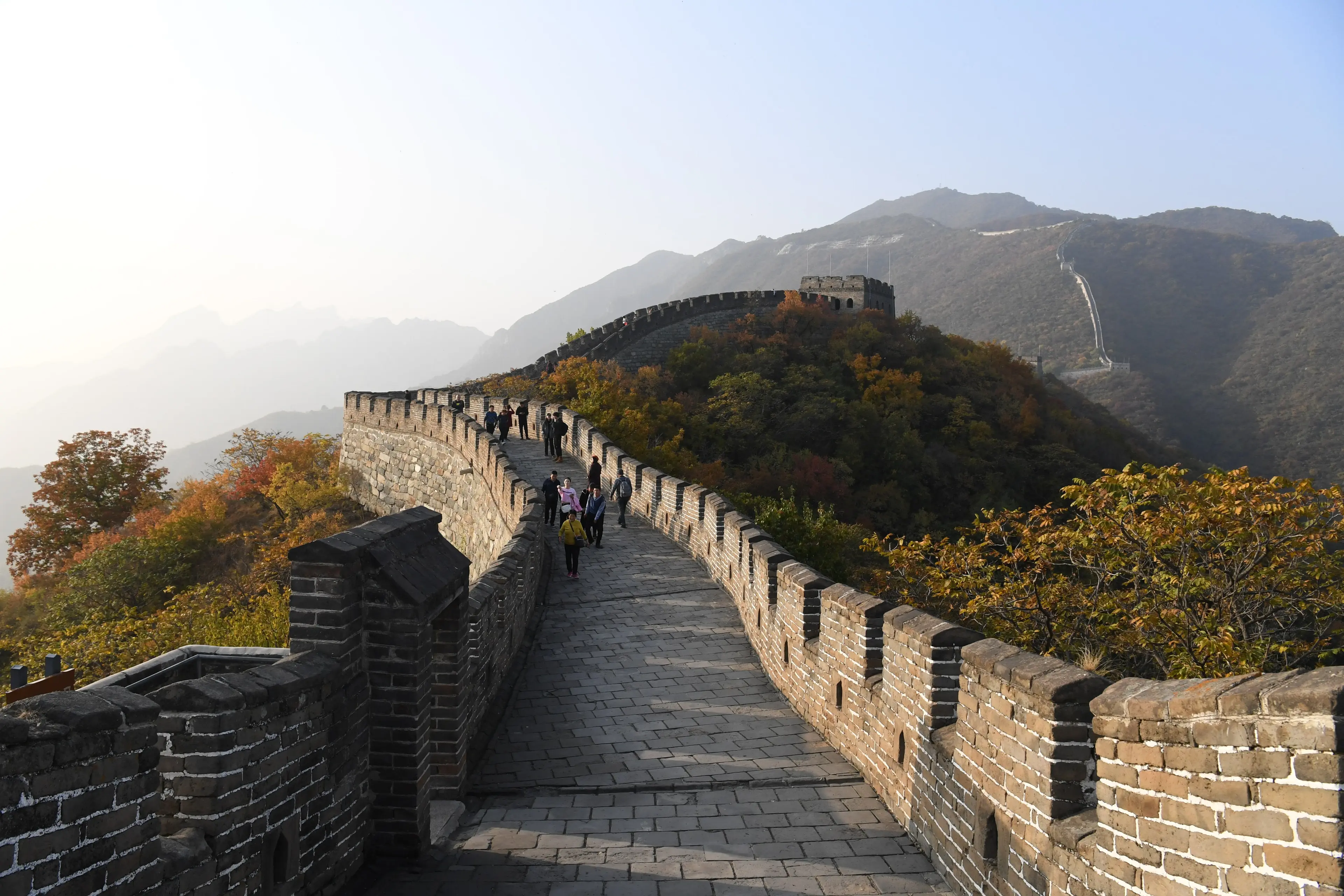 Great Wall at Mutianyu, landscape