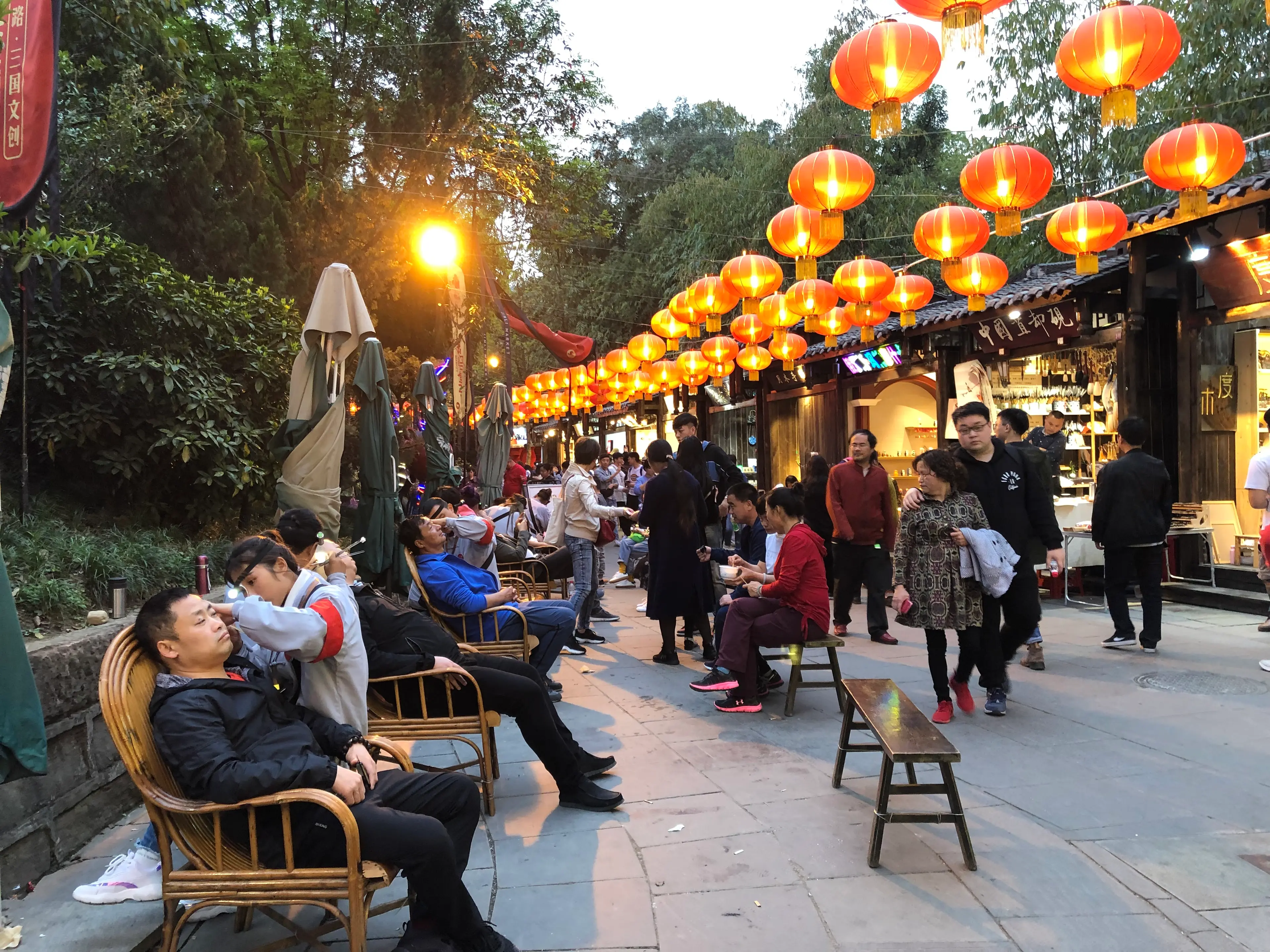 Jinli Ancient Street at Chengdu