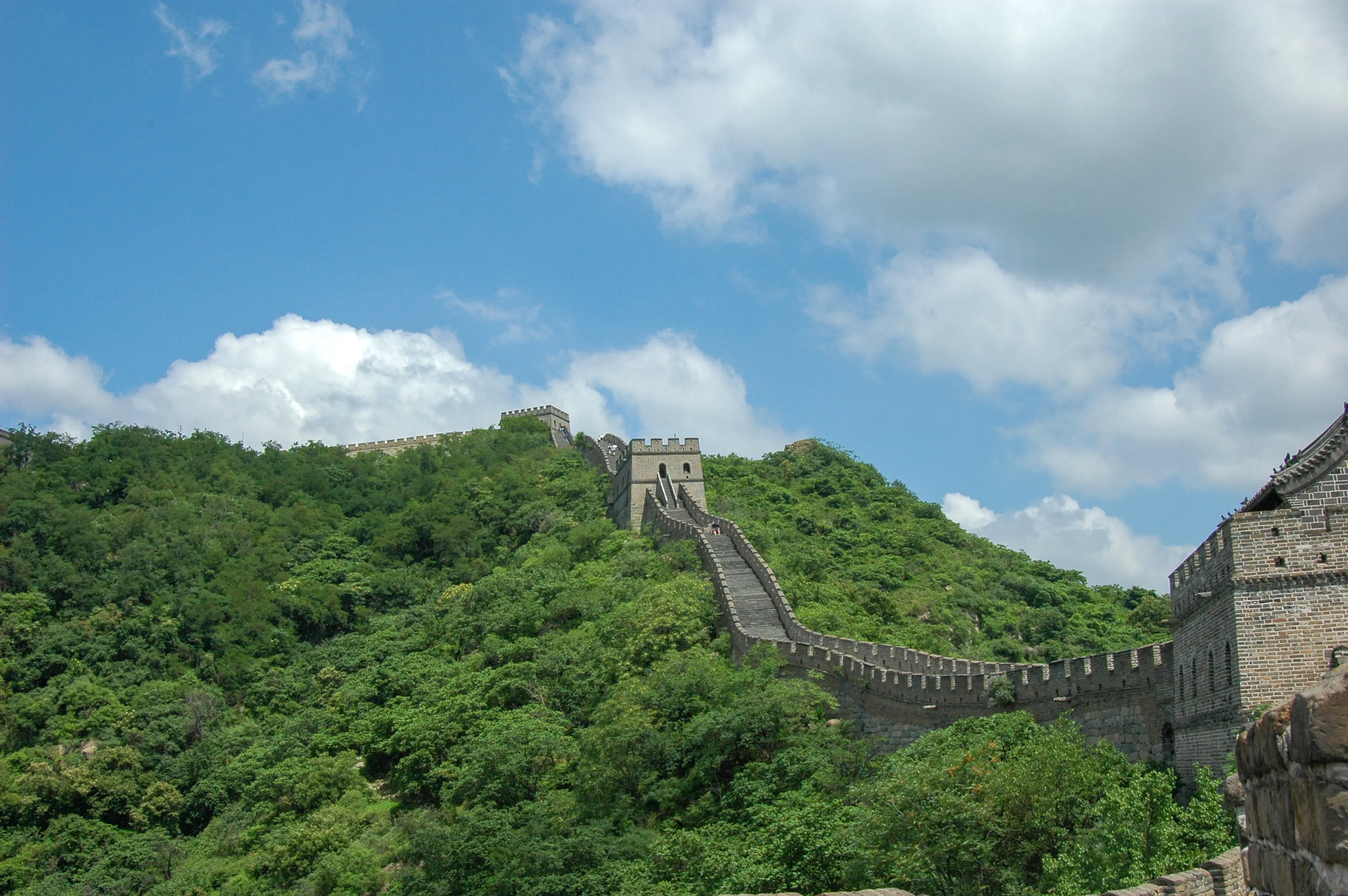 Great Wall at Mutianyu, landscape